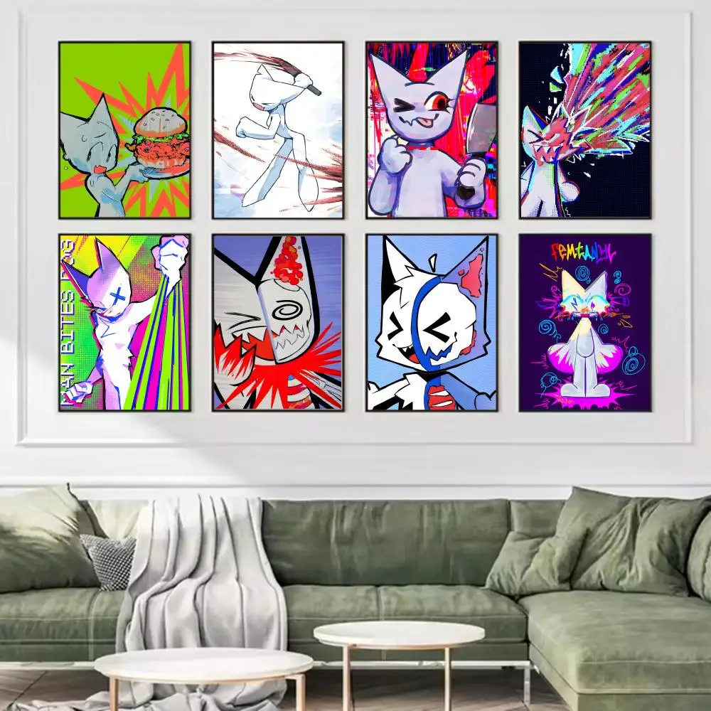 Music Band F-Femtanyl Poster Trendy And Easy-to-Apply Wall Art Stickers For Home Decor And Dorm Room Walls