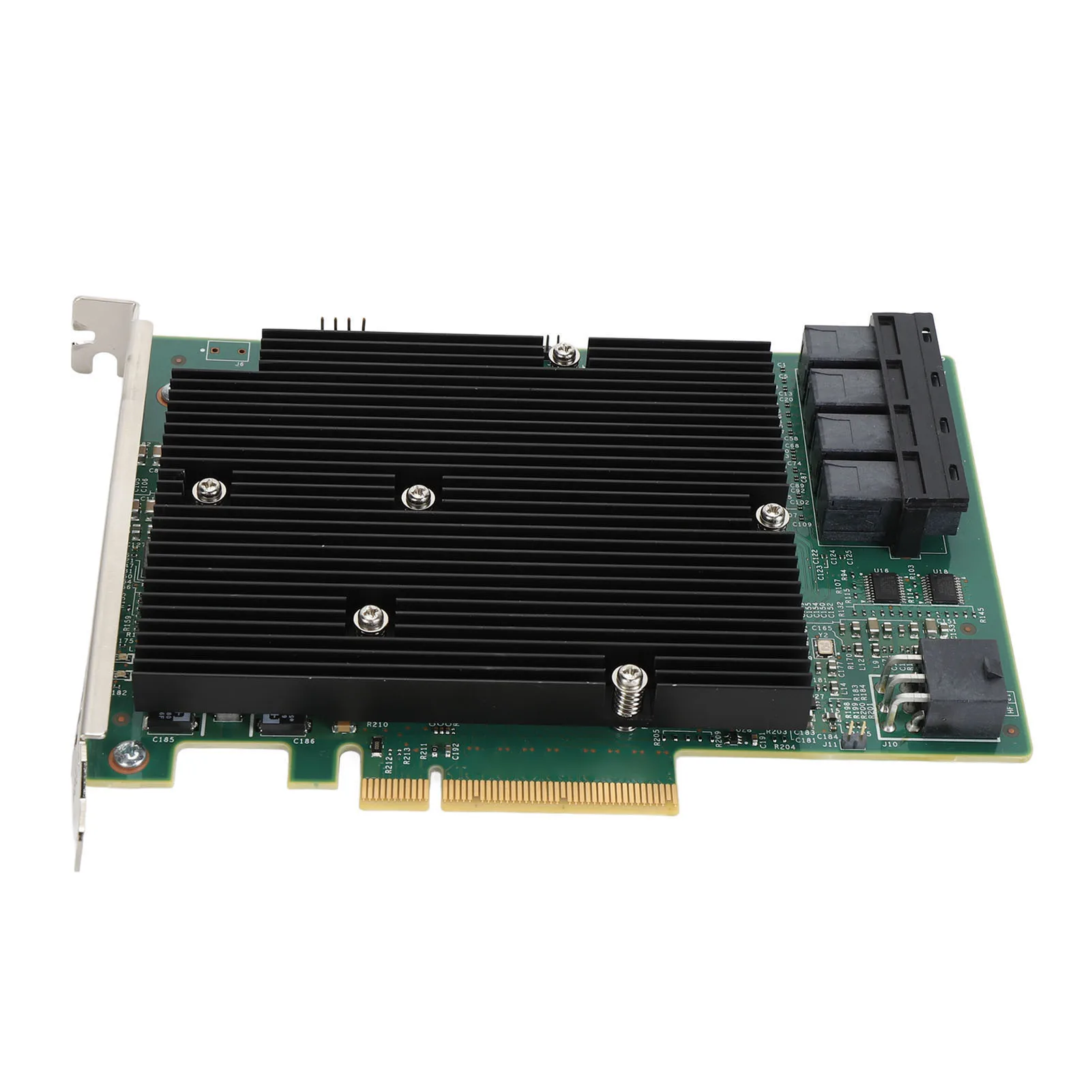 HBA Card PCB 12Gbps Flexible Storage Architecture LSI SAS 9300 16I 16  SAS Port HBA Expansion Card for Windows for FreeBSD