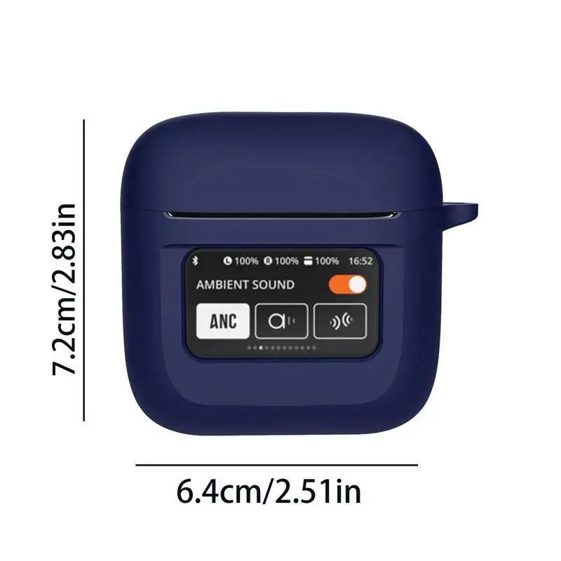 สำหรับ JBL Tour Pro 2หูฟังป้องกันกรณีหูฟังไร้สายซิลิโคนเคสสำหรับทัวร์ Pro 2ล้างที่อยู่อาศัยแขน