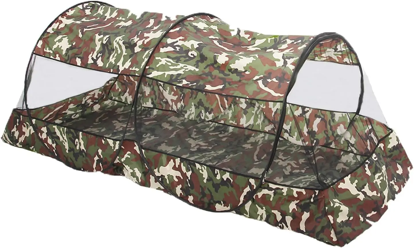 

Portable Mosquito Net Foldable -Up Travel Mosquito Net For Bed Free Installation-Suitable For Baby Adults Bedroom, Camping,