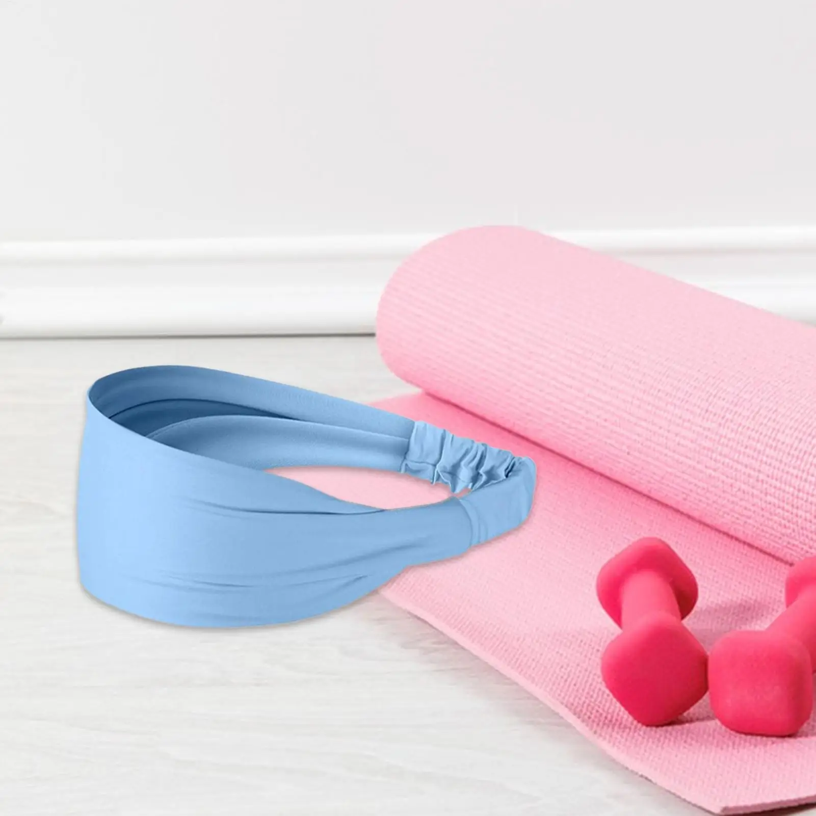 

Cooling Headbands For Women Yoga Running Sports Workout Gym Head Wraps Soft Elastic Moisture-Wicking Sports Sweatband For Yoga