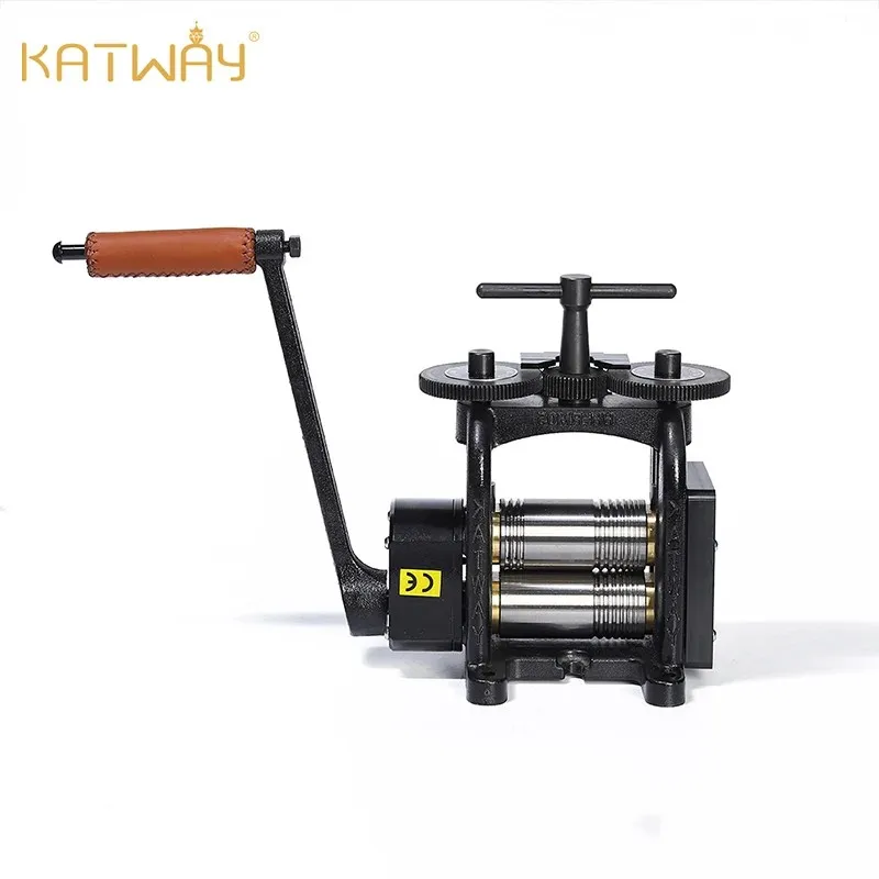 KATWAY Manual Combination Rolling Mill with 110mm Rolls Jewelry Machine For Designer Professional LL-RM05