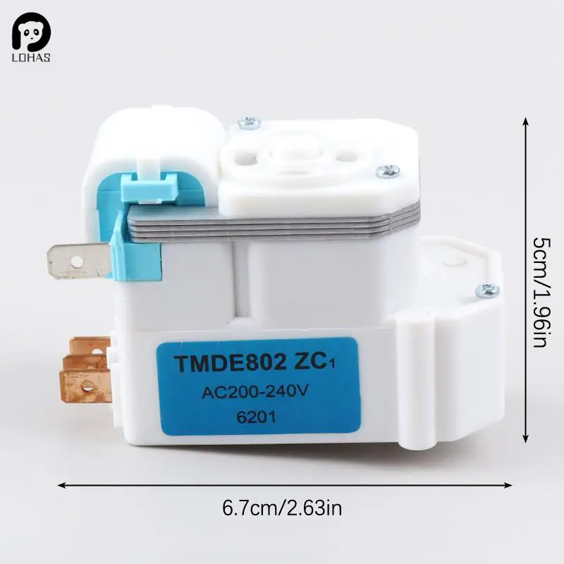 Defrost Timer Universal AC 200-240V TMDE802ZC1 For Cooler For All 220V Refrigerator Parts