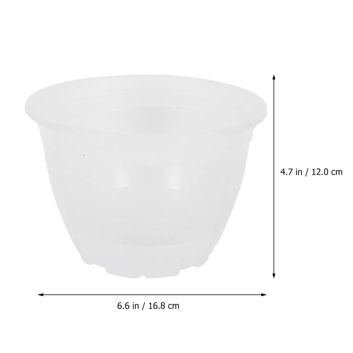 10Pcs Green Plants Water Storage Outer Pot Premium Plastic Automatic Absorption Flowerpot for Home Floral Store Humidity Control