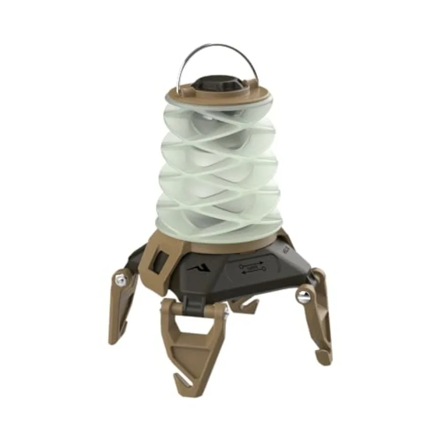 

Helix Lantern Outdoor Camping Stainless Steel Red Light Source Durable and Portable