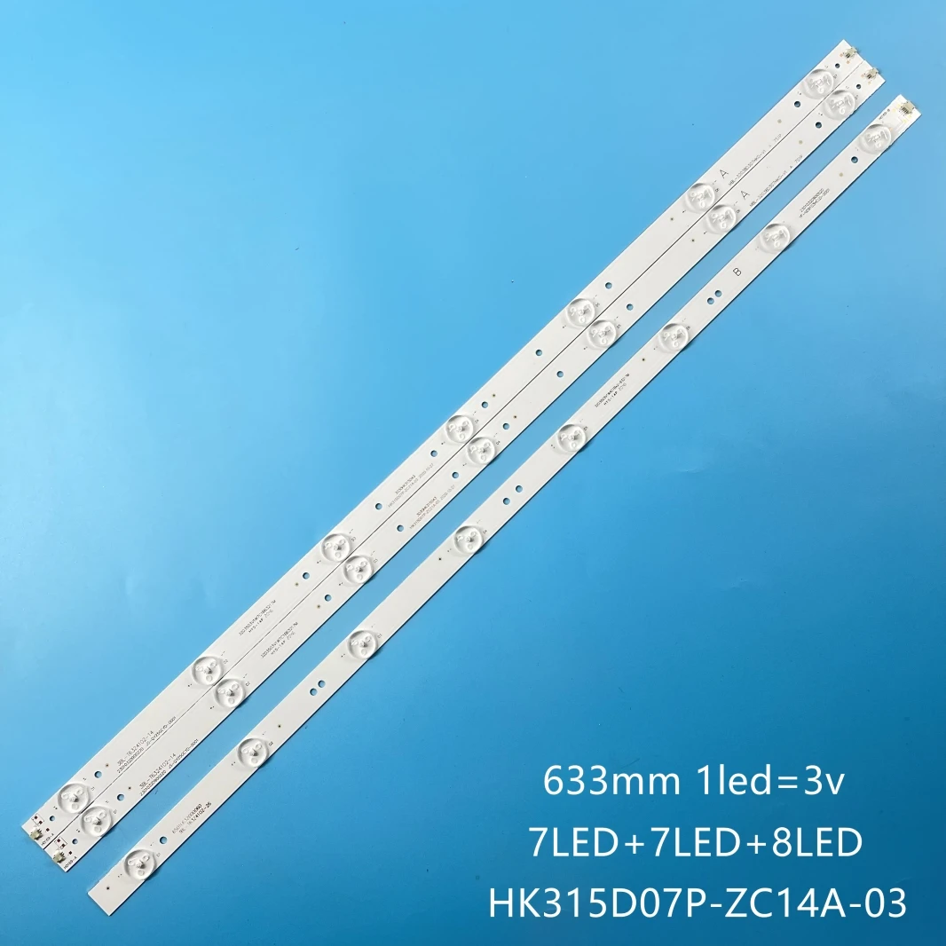 Strip bar lampu latar LED untuk HKC H32PA3100 H32PB5000 Proscan STV-LC32T900WL Supra/14/26 HK315LEDM