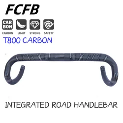 FCFB  carbon handlebar grey ud carbon road handlebar road bike carbon fiber road handlebar 31.8*38/40/42/44cm cycling bike parts