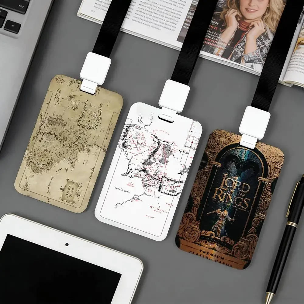 Movie The L-Lord of the R-Rings Card Holder Student Campus Meal Cards Public Transport Subway Cardcase