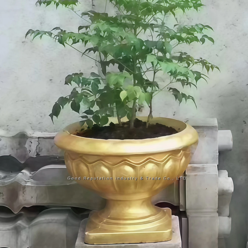 ceramic pots for plants Fiesta Hand Painted Small Ceramic Planter - Aqua main image 0