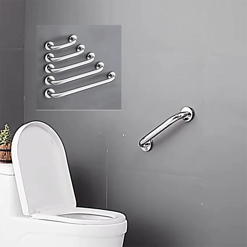 

Stainless Steel Safety Handrail for Bathroom,wall，Pool and Stairs - Non-Slip Grip for Disabled and Elderly Railing