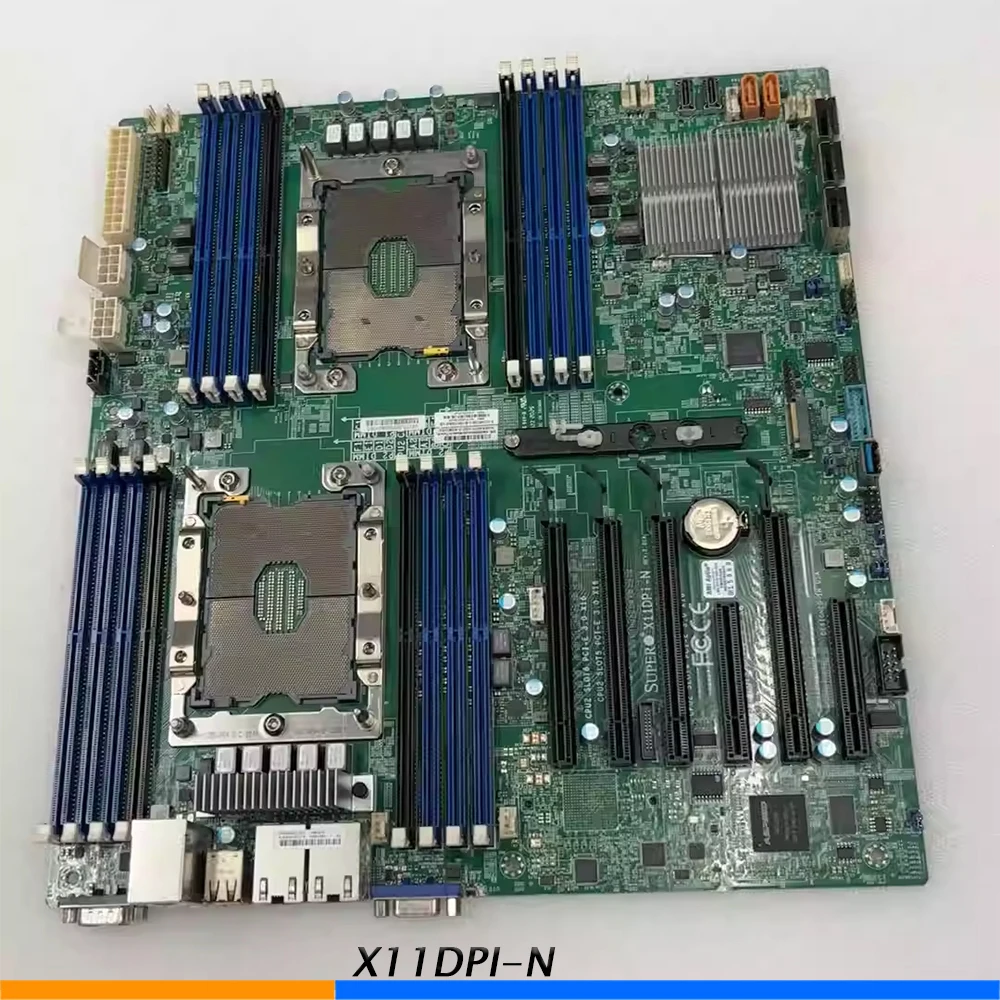 Placa-mãe do servidor para Supermicro, LGA3647, DDR4, boa qualidade