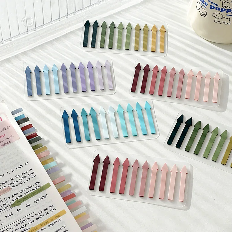 Card Lover 200 Pcs [Indicating Arrow Series] Journal Sticky Notes Memo Note Paper Scrapbooking Material School Office Stationery