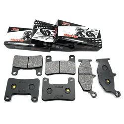 For SUZUKI GSX1300R Hayabusa 2008 2009 2010 2011 2012 GSX1300RZ GSX 1300 RZ R Motorcycle Front Rear Brake Disc Pads Kit Set