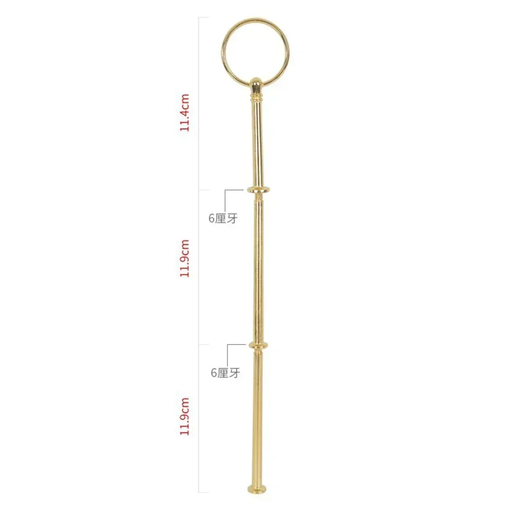 1pc Cake Plate Stand Handle With Accessories Cake Cupcake Plate Stand Fitting Handle Rod For Home Wedding Party DIY Tools