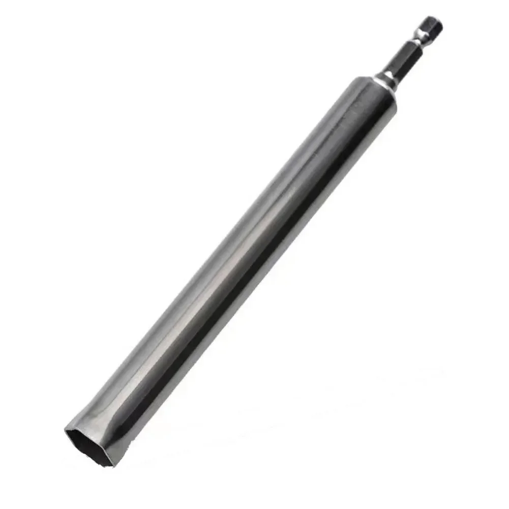 Imagen 3: Tuerca Hueca Hexagonal de 140 mm, Acero Inoxidable de Alta Resistencia, Permite el Paso de Varillas Roscadas, Aplicación de Alto Torque para Varillas Roscadas