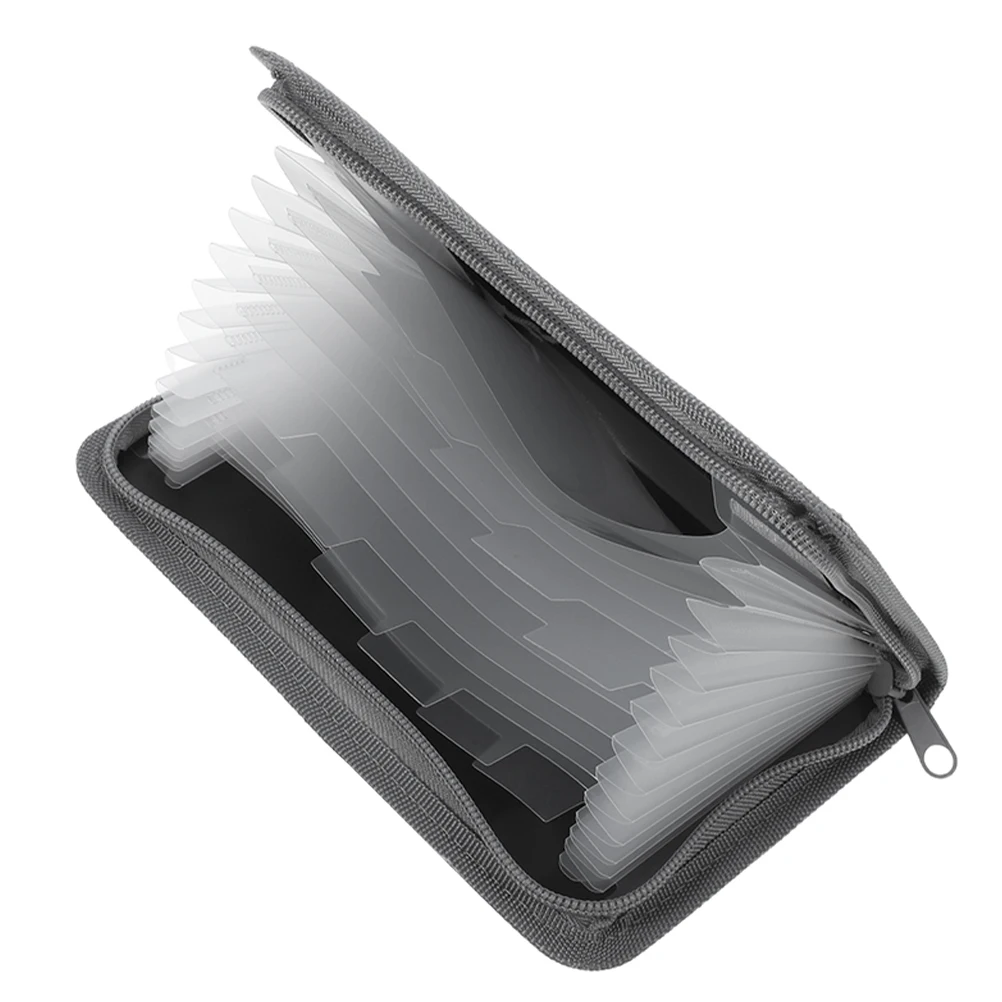 

A6 Mini Accordion Folder Zipper Multilayer Document Storage Organizer Receipts Bills Small File Folder Receipt Organizer