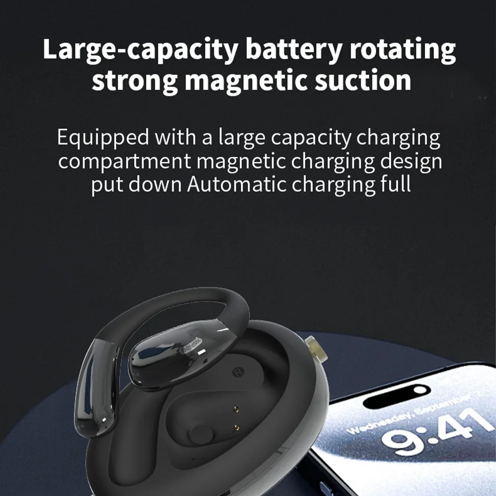 A60 Business AI Translator Earbuds 164 Languages Real Time Translation Bluetooth 6.0 Wireless Headset HD Call for Meeting Travel view 3