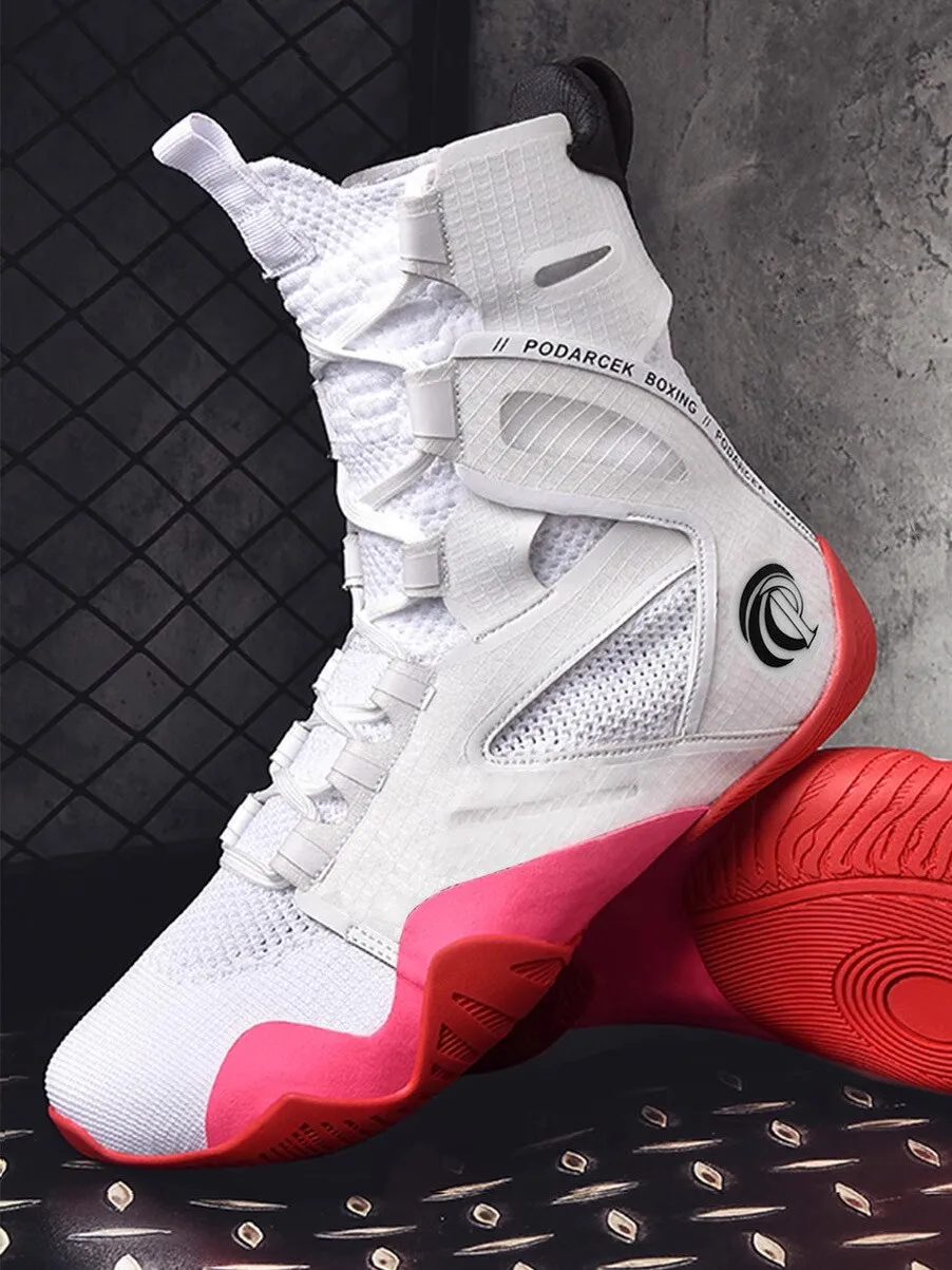 أربعة مواسم الساخن بيع وصول خفيفة الوزن، متينة، عالية الجودة أحذية تدريب المصارعة المهنية أحذية الملاكمة ممتازة