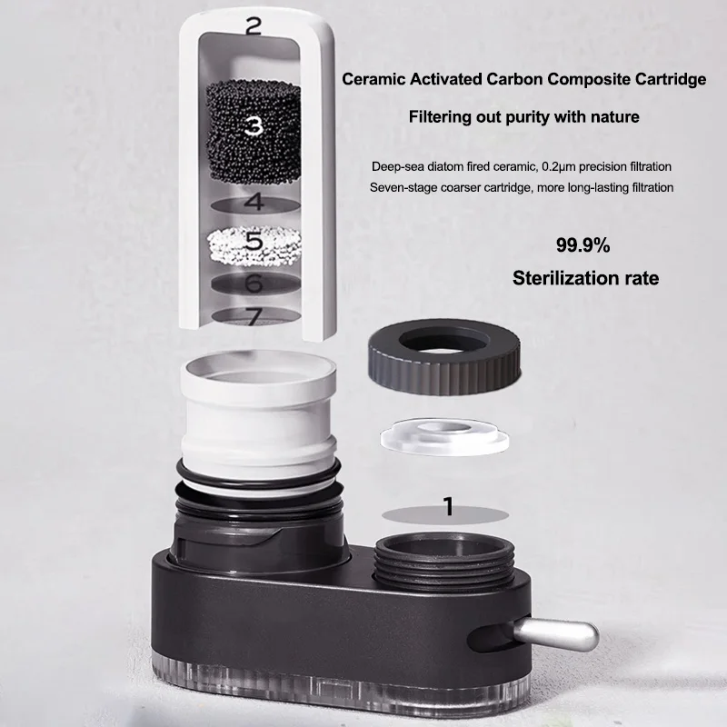 Kitchen water, filter Faucet , tap water cleaning filter Household purifier Ceramic filter Easy to install