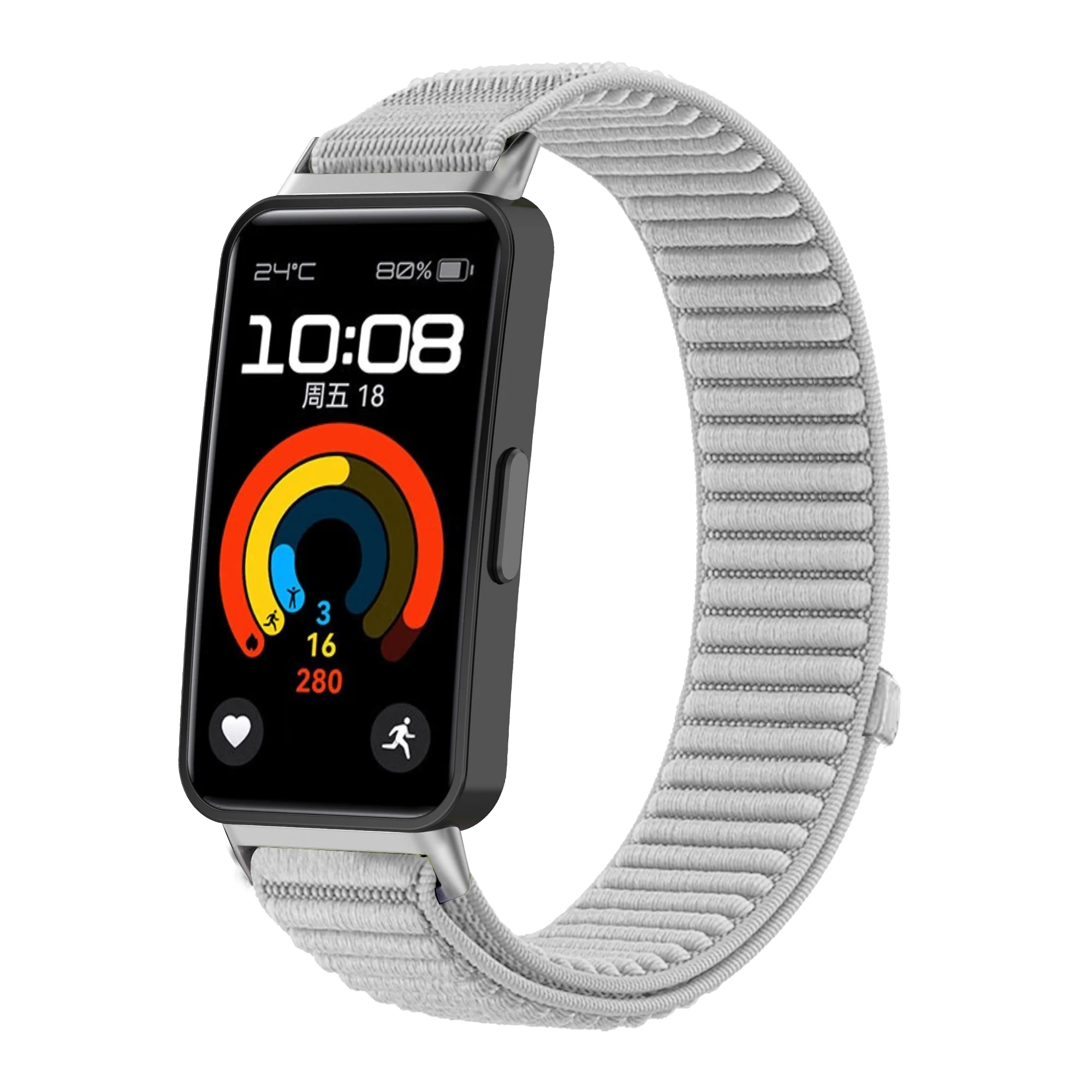 1-2 Stück Sportarmband für Huawei Band 11/11 Pro, Nylon-Uhrenarmband, Armband für Huawei Band 10, 9, 8, Smartwatch-Zubehör, Handgelenksband. – Detail 2