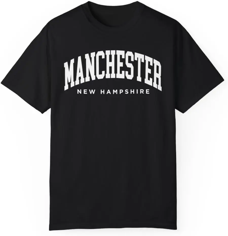 Manchester New Hampshire Adult Unisex Comfort Colors Short Sleeve T-Shirt