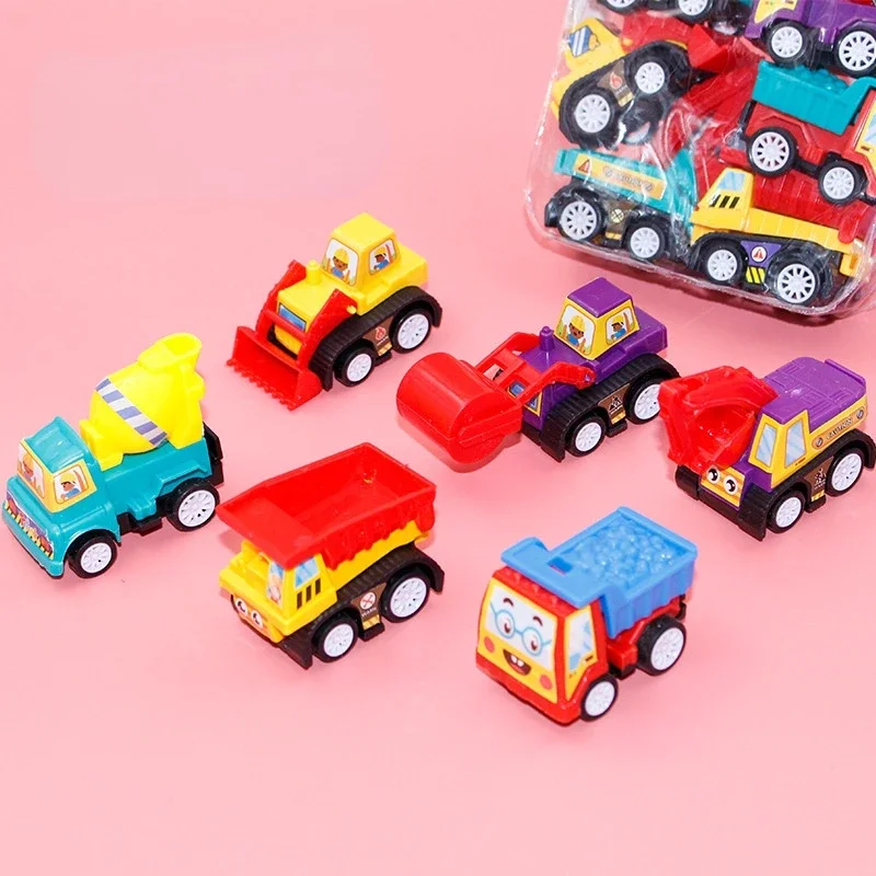 6 stücke Auto Modell Spielzeug Zurückziehen Auto Spielzeug Mobile Fahrzeug Feuerwehrauto Taxi Modell Kind Mini Autos Junge Spielzeug Geschenk druck Druck Spielzeug für Kinder