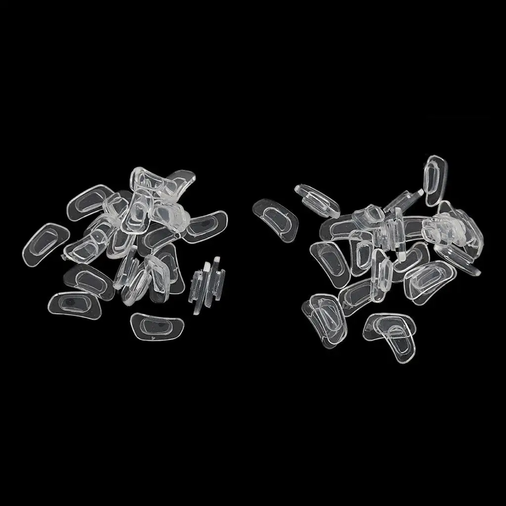 2 couleurs lunettes de soleil Silicone plaquettes nasales support poignée spécifications nez bifocal