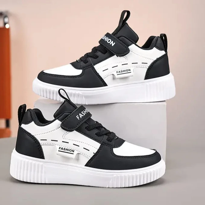 

Spring Skateboard Shoes Kids Trainers Fashion Green Lightweight Children's Sports Shoes Comfy Non-slip Casual Sneakers For Boys