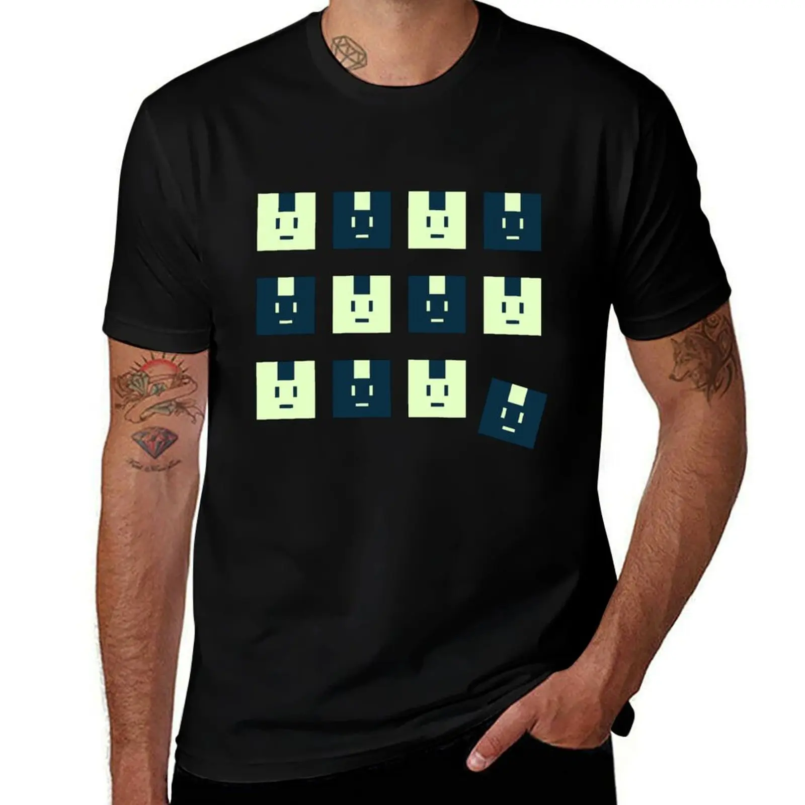 

Noiz Bunnies T-Shirt funny t shirts man t shirts for man cotton soft t shirt man designer T-shirt