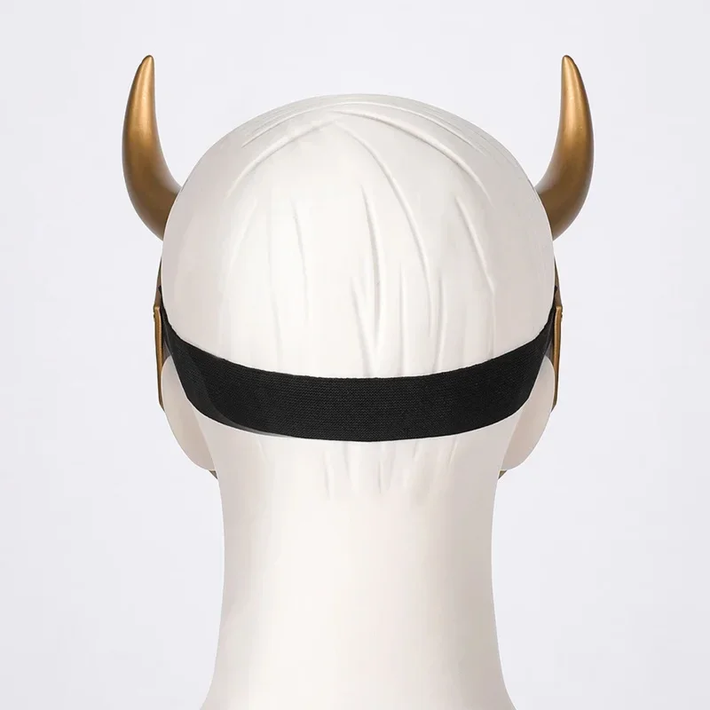 Ragnarok-Cornes de casque Loki pour adultes, couronne en latex, masque d'Halloween, accessoires de costume de cosplay, anime MN4, hommes et femmes