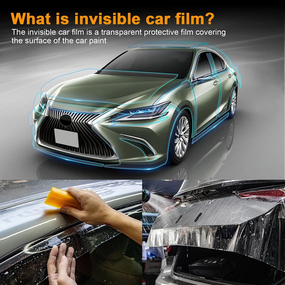

8.5Mil TPU Scratch-resistant Car Paint Protection Film For Lexus ES 250 300H 350 2019-2023 Car Body Transparent Bra Per-cut PPF