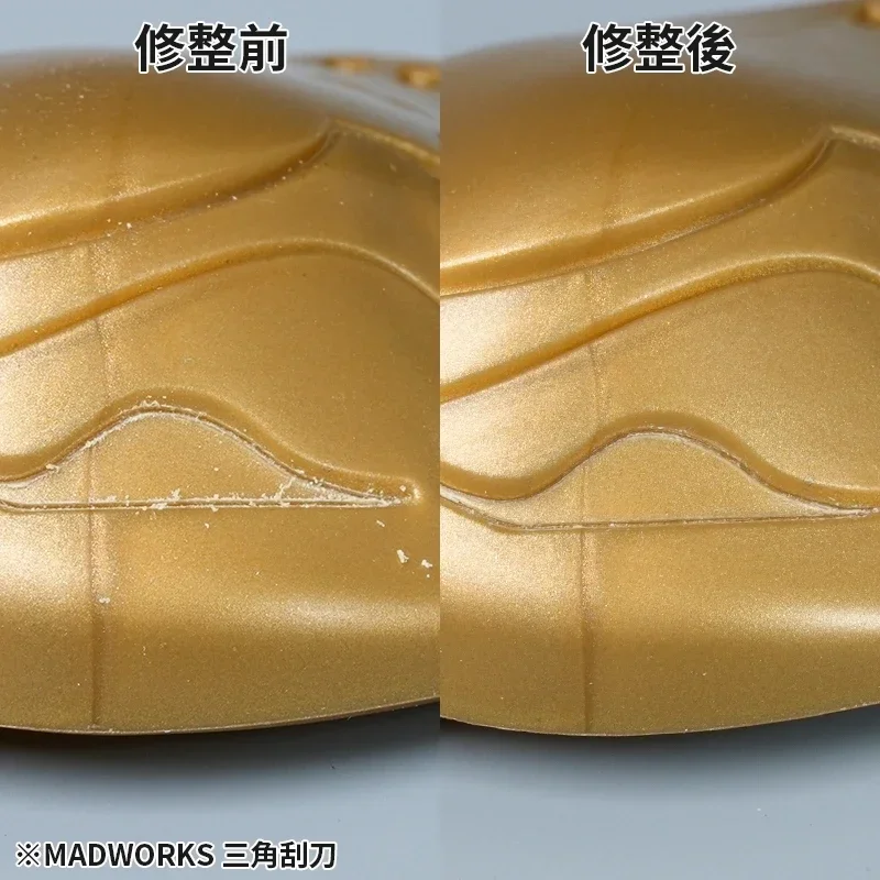 مكشطة مثلثة MADWORKS TRI-O (بدون مقبض) - أداة حرفية لتجميع أجزاء النماذج والنقش