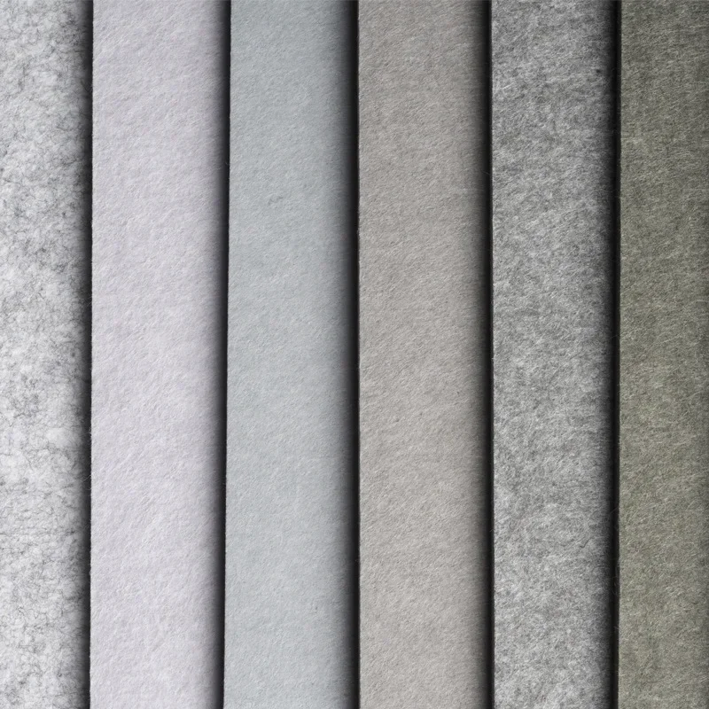 Polyester fiber 3D corrugated wall sound-absorbing board