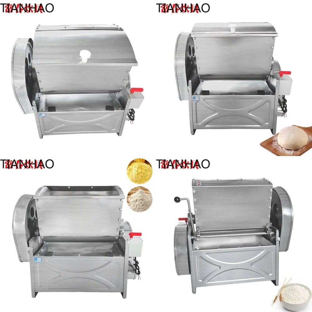 Factory Wholesale Commercial Dough Mixer High Output Full Stainless Steel Dough Mixer Various Models Large and Small Size