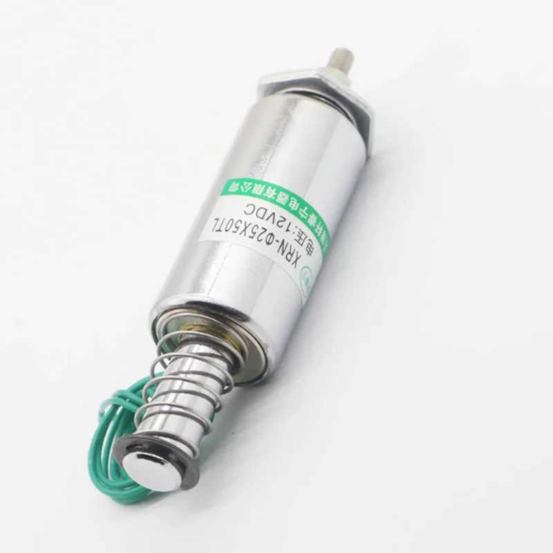 1pcs Linear Tubular Push Pull Solenoid Electromagnet XRN-25/50TL DC12V 24V for Sewing Machine 106mm Length