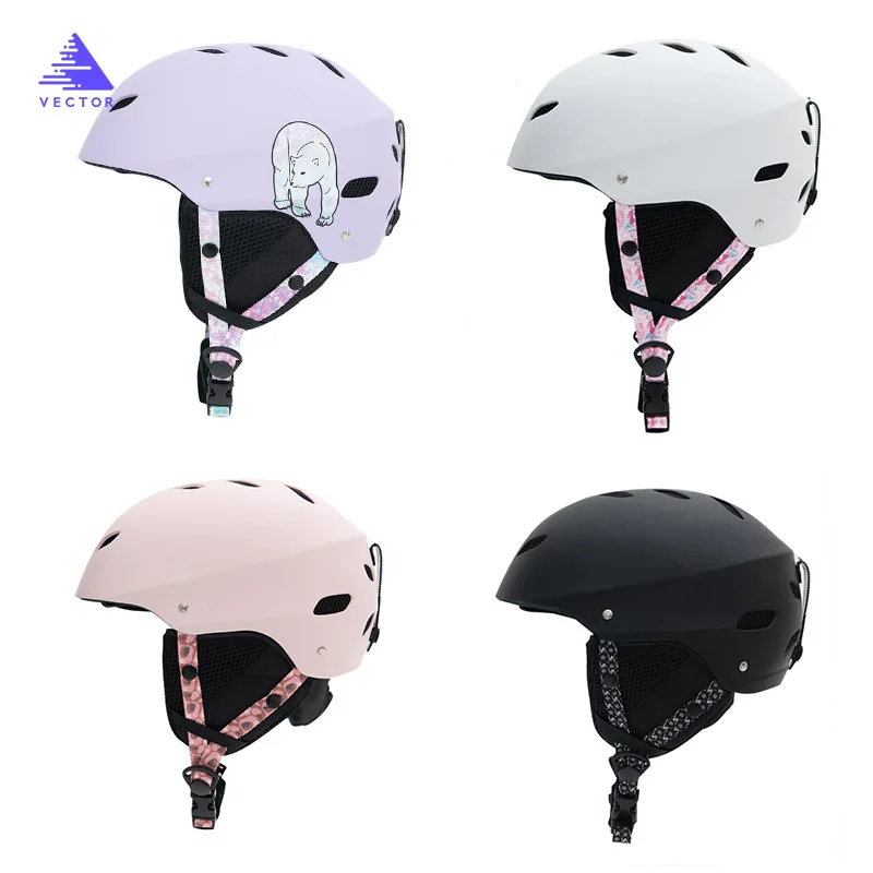 Women Ultralight Skiing Helmet Hot Sale ABS Integrally-molded Snowboard Helmet Cycling Skiing Snow Men Women