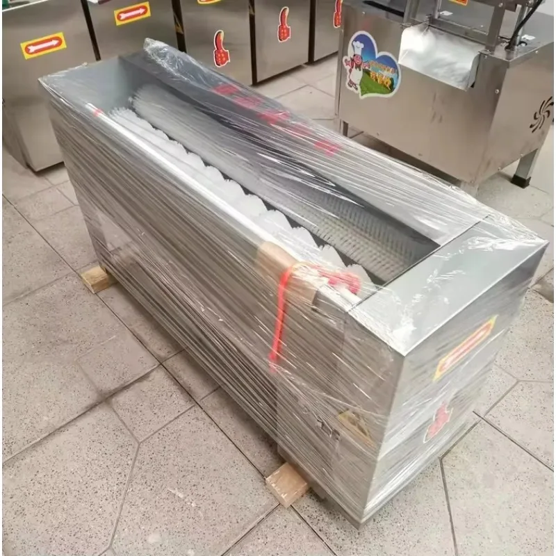 ماكينة غسل الدجاج والبط والبيض من الفولاذ المقاوم للصدأ معدات تنظيف البيض التجارية