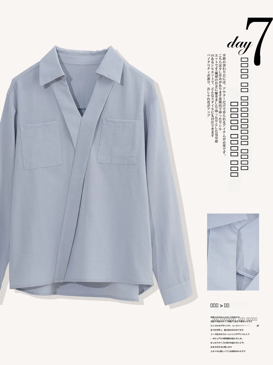 

Женское повседневное свободное длинное платье Zimode с V-образным вырезом, комфортное, из смесового хлопка, стройнящее, новинка осени 2025