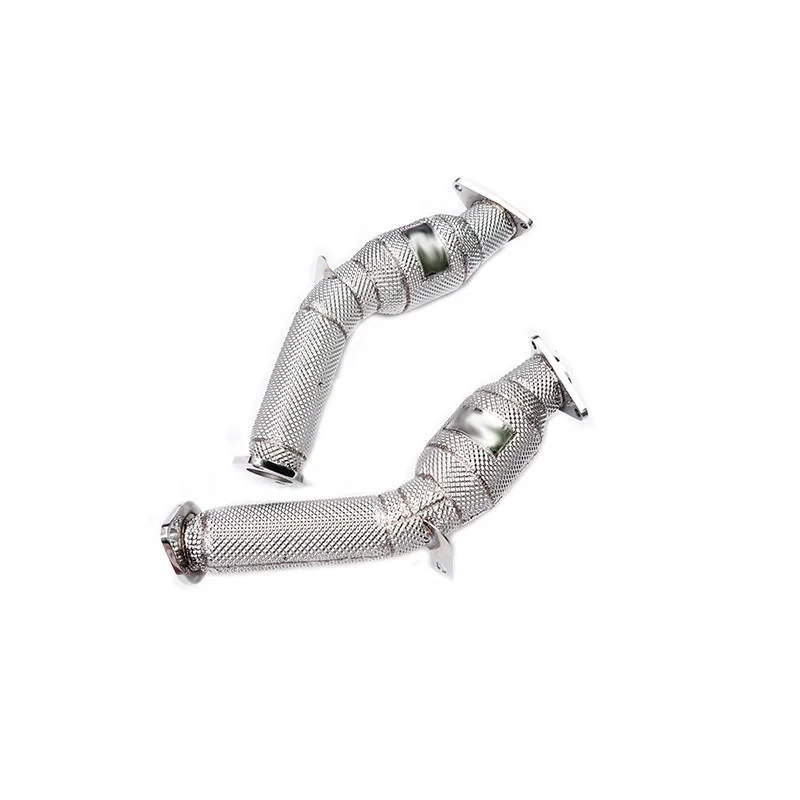 

ING High Flow Performance Stainless Steel Exhaust Downpipe for 2007 Infiniti G25 G37 with Catalytic Converter Catted Downpipe