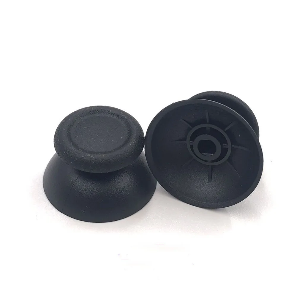 30 قطعة باللون الأسود والرمادي لجهاز بلاي ستيشن 4 PS4 Pro غطاء عصا التحكم المطاطية النحيفة لـ Dualshock 4