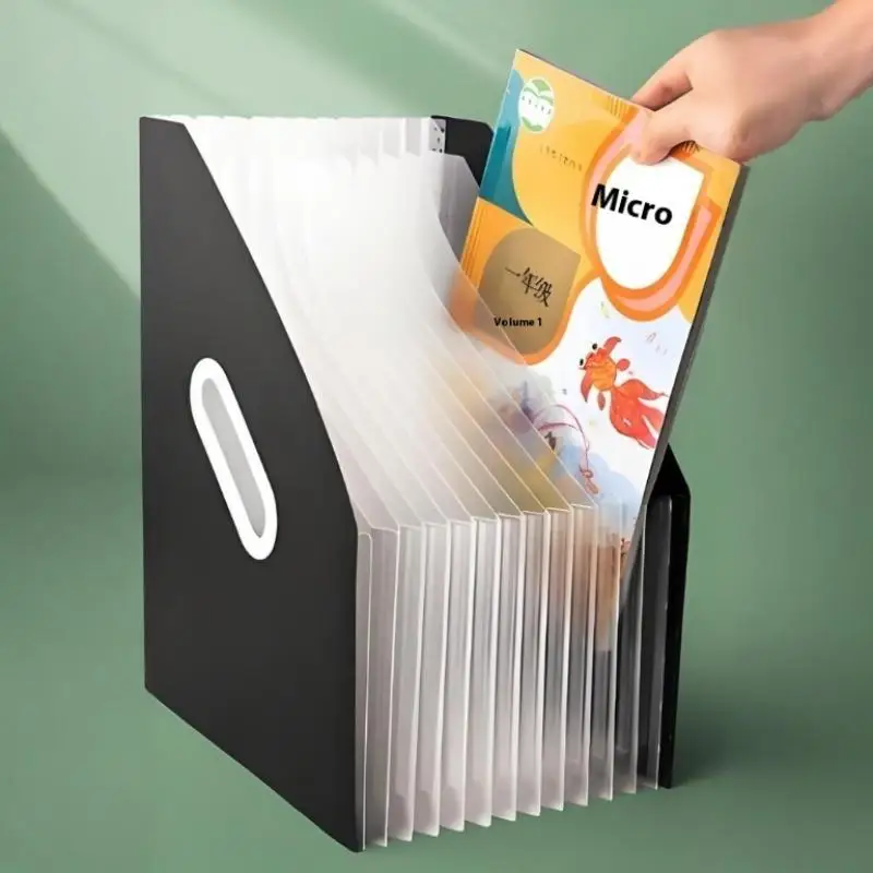 

1pc Multi-layer Student Specific Paper Organizer Portable Folder, Expandable Organ Bag Office Files Available
