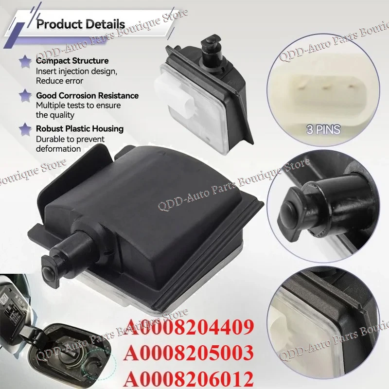 A0008204409 A0008205003 A0008206012 For Mercedes Benz W177 W247 C118 Fuel Tank Door Lock Locking Motor Control Actuator