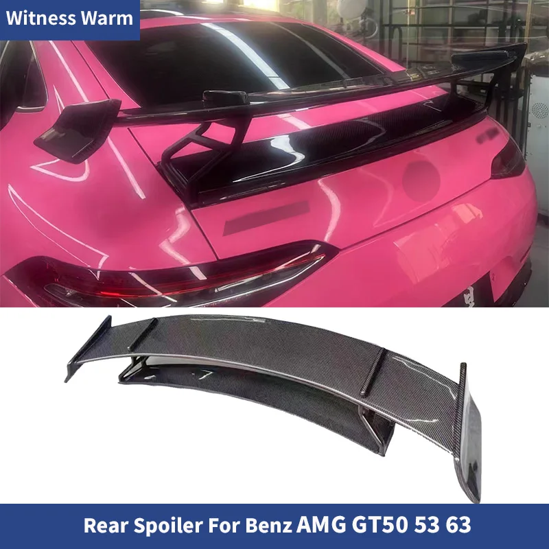 Aileron arrière en fibre de carbone pour Benz AMG GT50 GT53 GT63, kit carrosserie 2019+