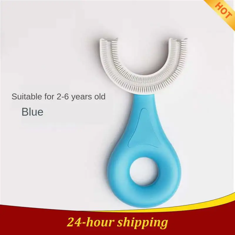 

U-shaped Toothbrush U-shaped High Temperature Resistance Interesting Design Ease Of Use Minimalist Design Tooth Scaler Manual