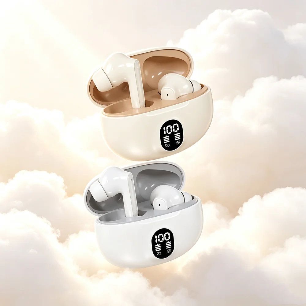 Wireless Earbuds Earphones Bluetooth Wireless Headphones High-fidelity Bluetooth Headphones Reproduce Every Musical Detail