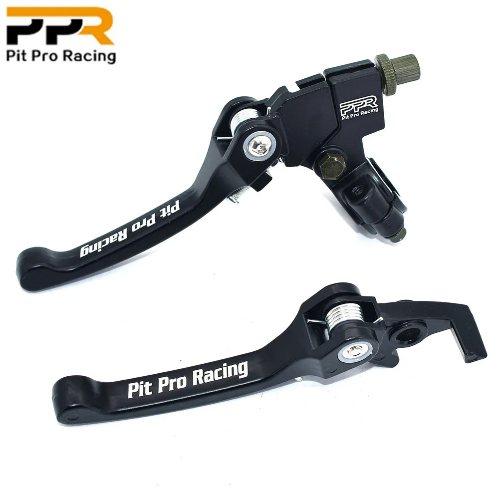 Juego de palanca de freno de embrague plegable para CRF KLX Pit Pro Xmotos BSE KAYO Pit Dirt motocicleta Dirt Pit Bike