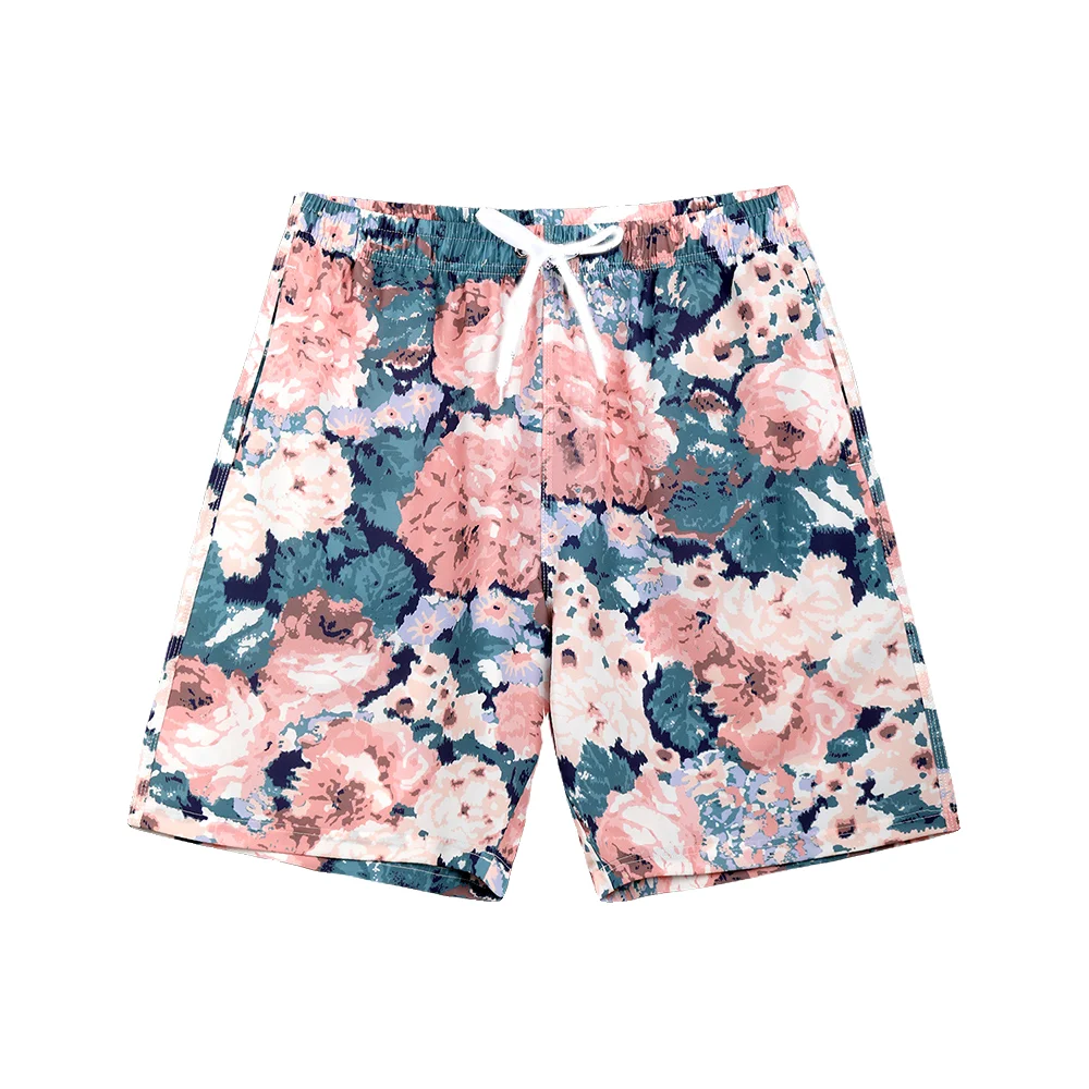 

Flamingo Hawaii Hawaiian Summer Trousers Casual Gifts Quick-Drying Beach Pants Surfing Swimming Trunks Holiday Cool Travel Short