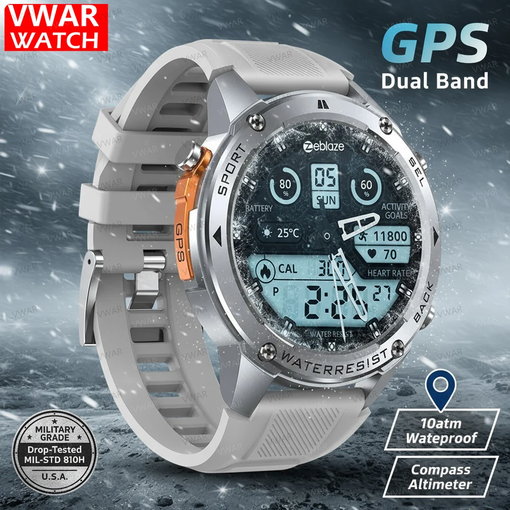 

2025 New For Xiaomi IOS Outdoor Smart watch GPS Bluetooth Call 10ATM Waterproof Navigation Tracker men Sports Fitness Smartwatch