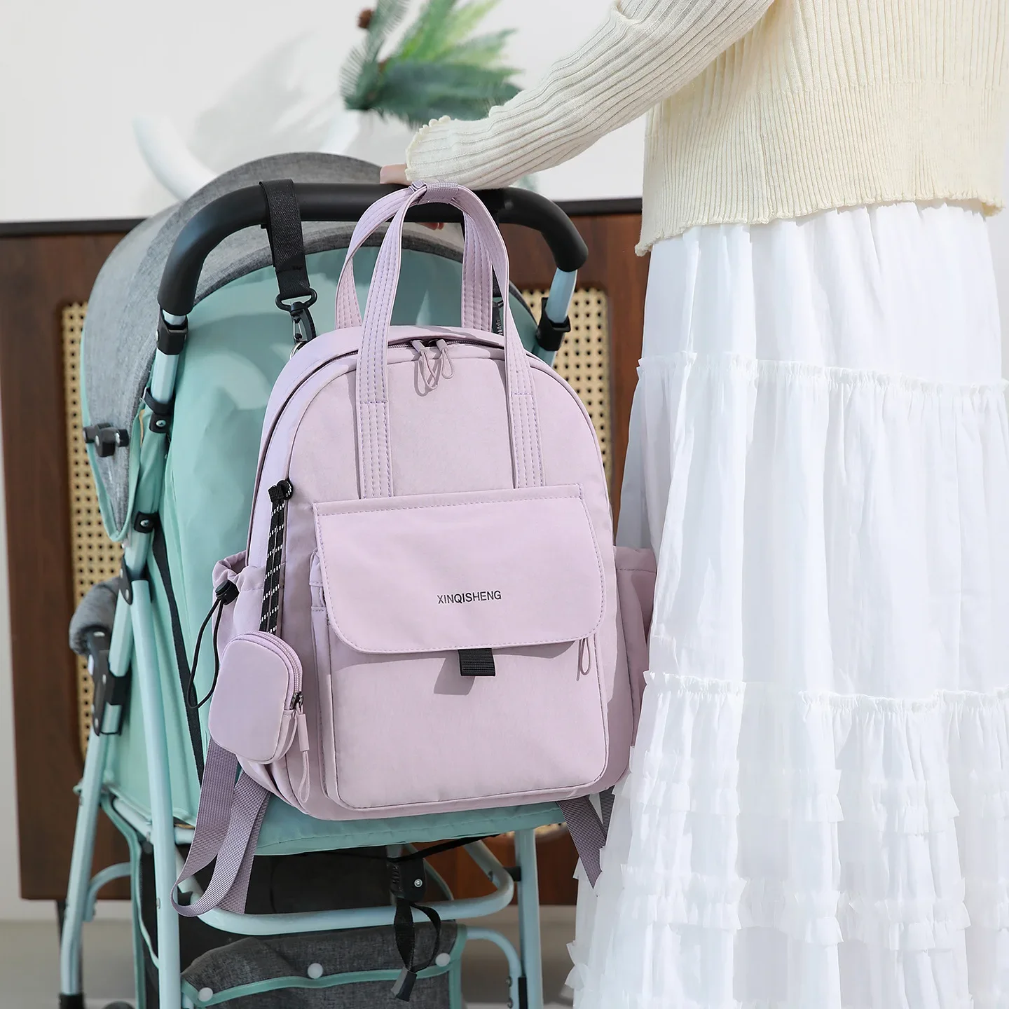 Leisure Activities Computer Bag Backpack Versatile Unisex Lightweight Backpack with Wallet Bag Waterproof Niche Backpack Outdoor