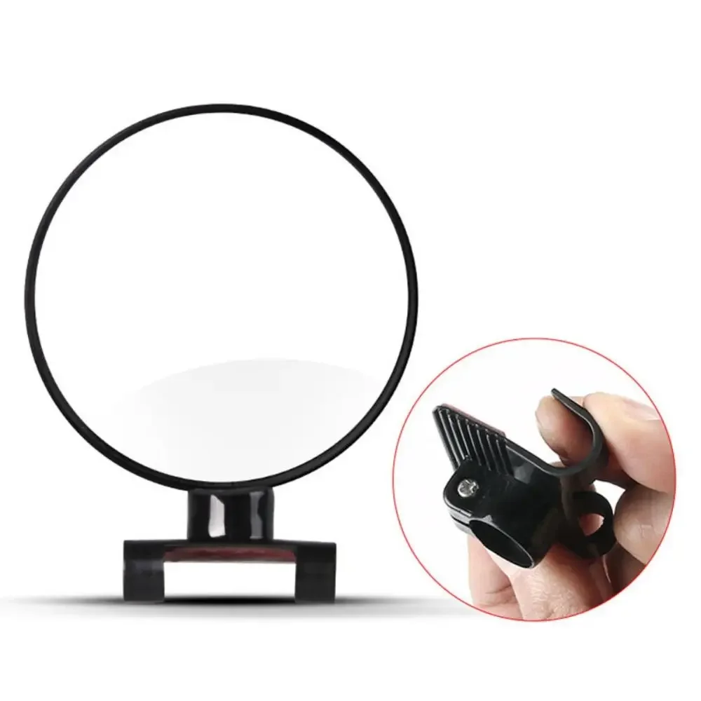 ABS Round Auxiliary Rearview Mirror Round 360 Degree 360 Rotation Rearview Mirror Adjustable Wide Angle Wide Angle Convex Mirror